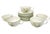 Capture the essence of mid-century California style with this exquisite 43-piece hand-painted china set by Winfield...