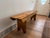 20th Century American Farmhouse Bench For Sale - Image 9 of 11