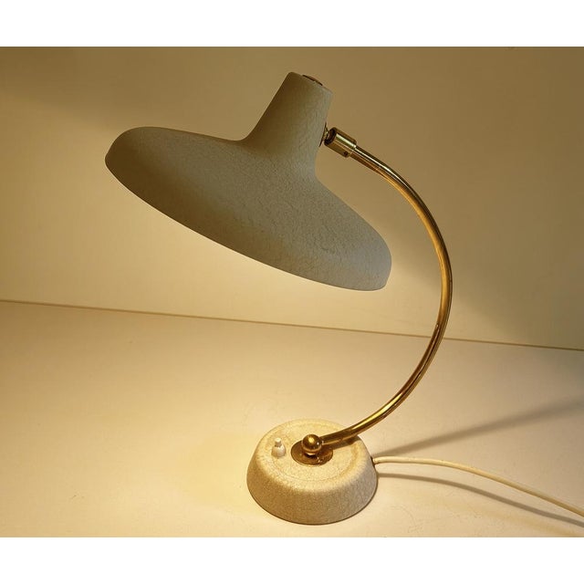 White Vintage Lamp from Cosack, 1950s For Sale - Image 8 of 18