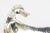 Vintage Hand Hammered Silver Plate Monumental Scalloped Serving Bow With Duck Neck,1980's For Sale - Image 4 of 11