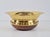 Vintage Valenti Gold Plated Centerpiece Bowl on Walnut Base, 1990s For Sale - Image 17 of 17