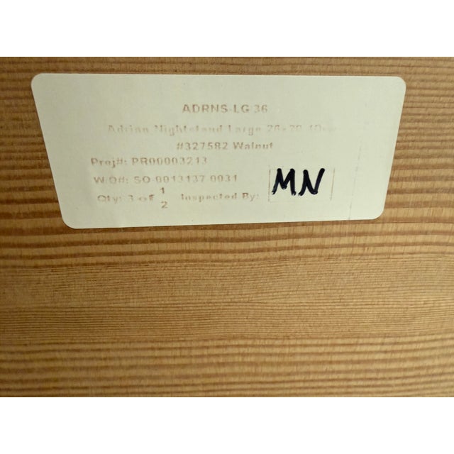 Room & Board Adrian Nightstands, Pair For Sale In San Francisco - Image 6 of 12