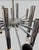 Metal Large Mid-Century Space Age Italian Modern Tubular Chrome Chandelier in Style of Gaetano Sciolari , 1960s For Sale - Image 7 of 16