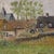 Dutch Artist, View of Houses in Impressionist Style, 1950, Oil on Canvas For Sale - Image 9 of 13