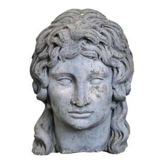 English 20th Century Stone Bust of Alexander the Great For Sale