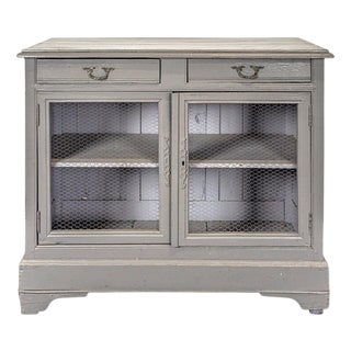 Patinated Pantry Buffet For Sale