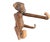 Mid 20th Century Mid 20th Century Kay Bojesen Style Wood Monkey For Sale - Image 5 of 6