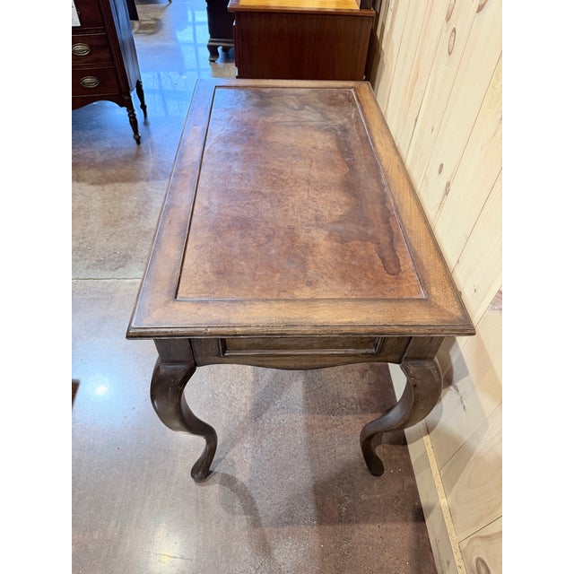 French Vintage South Cone Louis XV Handcrafted Desk For Sale - Image 3 of 10