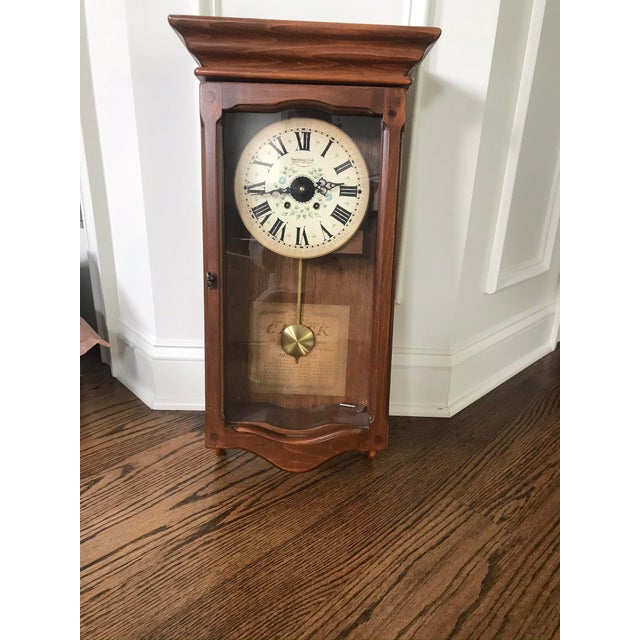 New England Clock Company Pendulum Clock Chairish