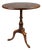 Antique Mahogany Snake-Foot Tripod Candle Table, 19th Century, Regency Tradition For Sale