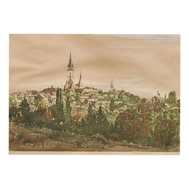 Jan C. Vondrouš, Čáslav, 1948, Print on Paper For Sale