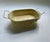 1983 Modern Pfaltzgraff Yellow Ceramic Baker & Brass Holder For Sale - Image 16 of 16
