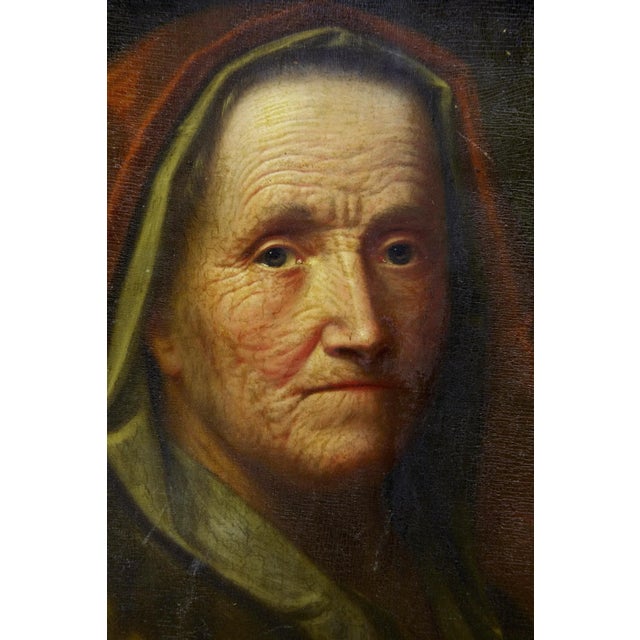 18th Century Oil on Board of Lady Attributed to Balthasar Denner, Framed For Sale - Image 4 of 9