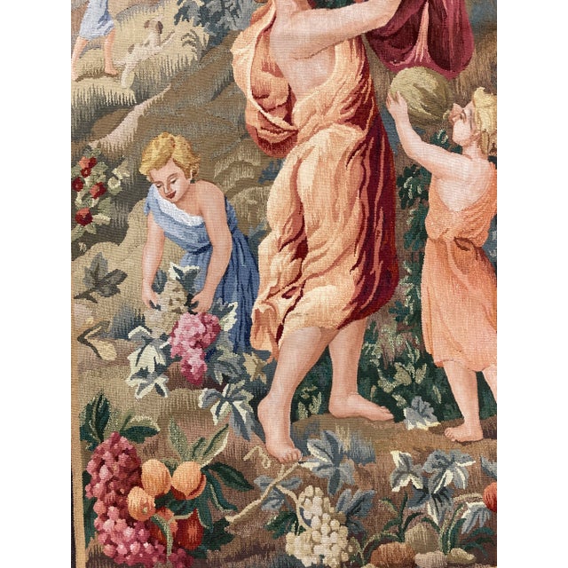 2000 - 2009 Aubusson Style Tapestry Wall Art, Early 21st Century For Sale - Image 5 of 9