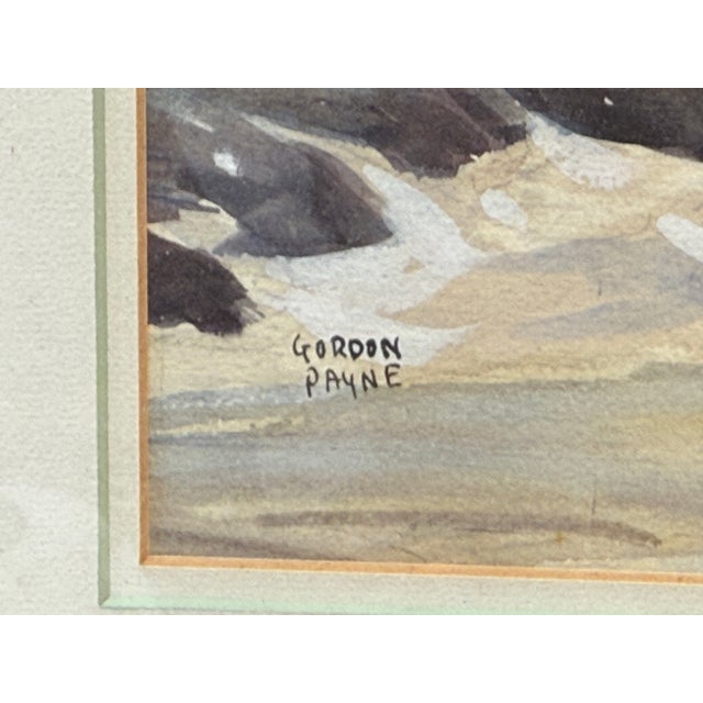 Realism Oncoming Waves, Oil Painting on Board Signed by Canadian Artist Gordon Payne For Sale - Image 3 of 14