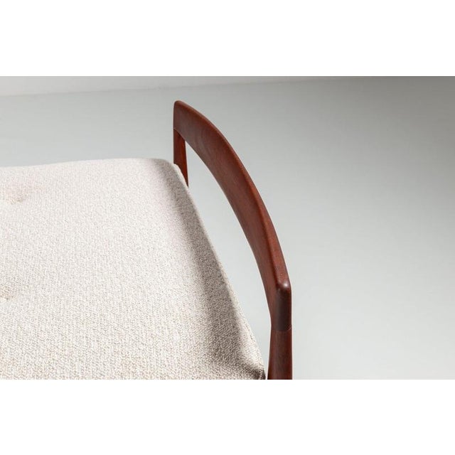 Scandinavian Daybed in Teak and Cane, Denmark, 1960 For Sale - Image 12 of 16