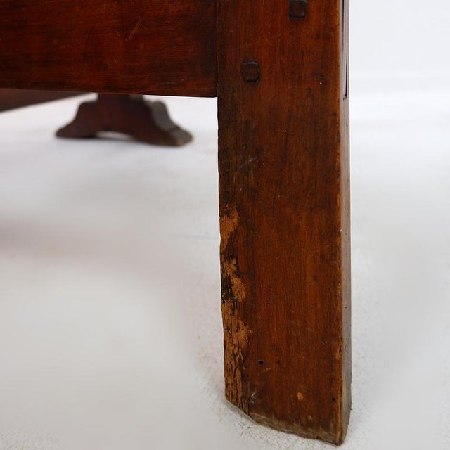 Foldable Winemaker's Table in Oak For Sale - Image 14 of 15