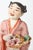 Vintage Porcelain Figurine of Chinese Woman With Basket of Produce For Sale - Image 15 of 15