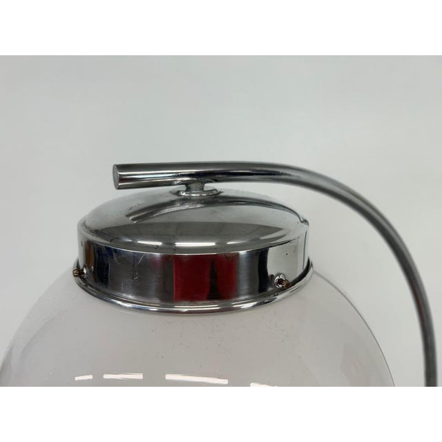Mid-Century Modern Glass Floor Lamp, 1970s For Sale - Image 6 of 11