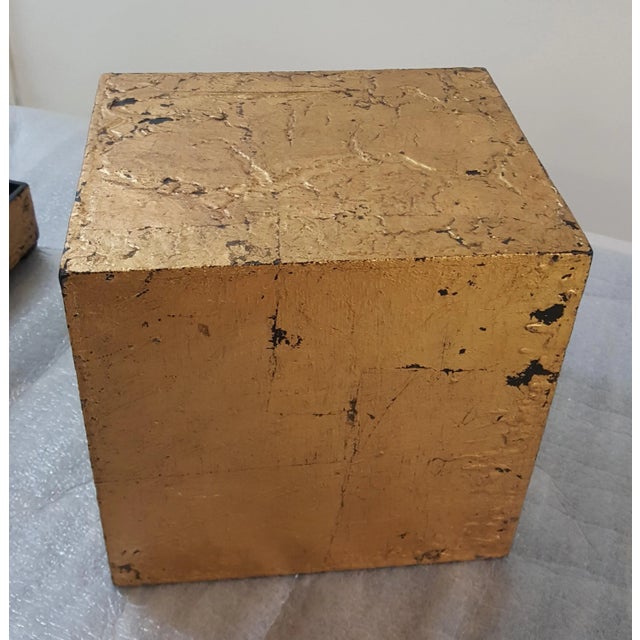 Arts & Crafts Arts and Crafts Speer Decorative Gold Floral Box For Sale - Image 3 of 5