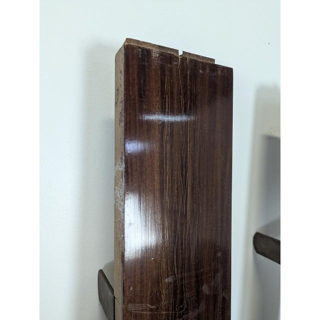 Small Single Bed in Mahogany and Brass, 20th Century For Sale - Image 6 of 7