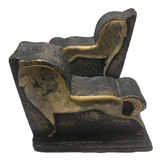 1950s Vintage Neoclassical Bookends - a Pair For Sale