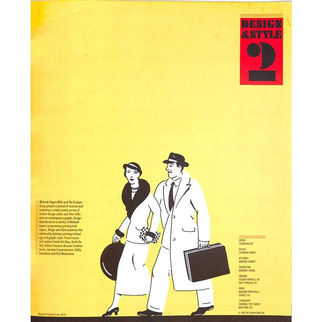 White "Design & Style 2 Streamline" 1987 Heller, Steven [Editor] For Sale - Image 8 of 12