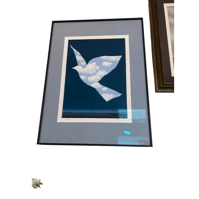‘L’oiseau de Ciel’ (The Sky Bird) Posthumous Color Lithograph Numbered Limited Edition bearing Foundation Stamp Number:...
