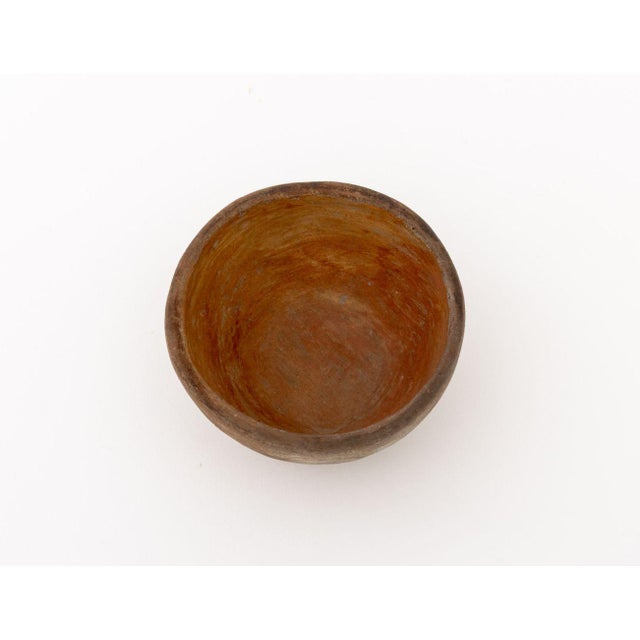 Tan Hopi Polychromed Pottery Vessels, 2 For Sale - Image 8 of 9