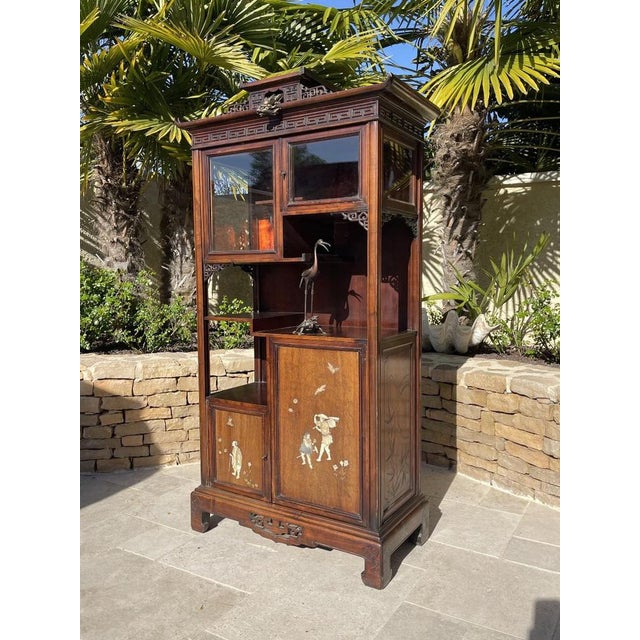 Artist: Gabriel Viardot Period: 19th century Style: Asian art Condition: Good condition "Gabriel Viardot Showcase"...