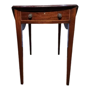 Early 1900s Edwardian Mahogany Pembroke Table