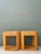 Mid-Century Modern Vintage Rattan Hexagonal Night Stands - A Pair For Sale - Image 3 of 12