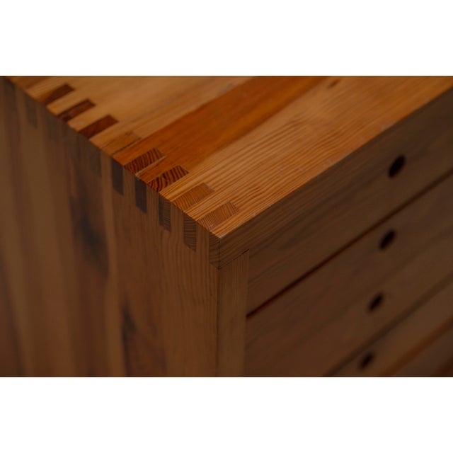 Wood Vintage Chest of Drawers by Ate Van Apeldoorn for Houtwerk Hattem, 1960s For Sale - Image 7 of 11