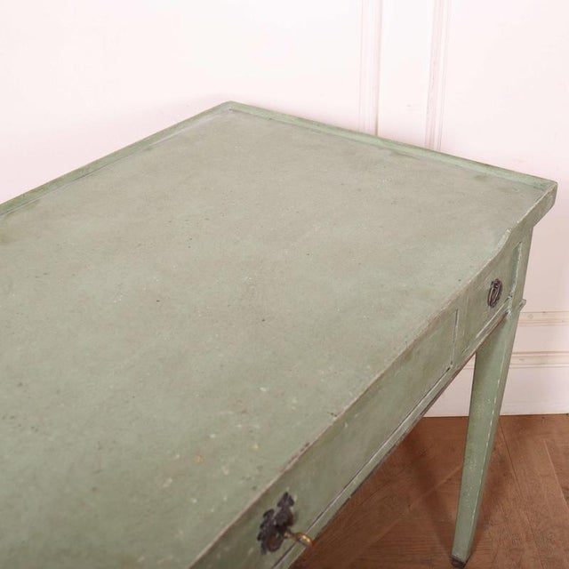 English Painted Oak Desk For Sale - Image 10 of 12