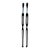 Nyamwezi Beaded Wood Figures, Pair For Sale