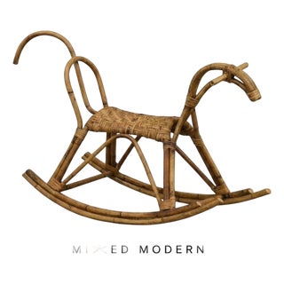 1970s Italian Mid Century Rocking Horse For Sale