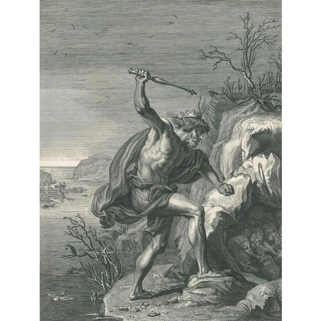 Les Alcyons - Original Etching by Bernard Picart - 1742 1742 For Sale