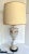 Pair of 1950's Fiorentine Italian Neo-Classical Porcelain Lamps For Sale - Image 12 of 13