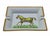 Mid-Century Modern Porcelain Rectangular Ashtray from Hermès, Paris, 1970s For Sale - Image 3 of 9