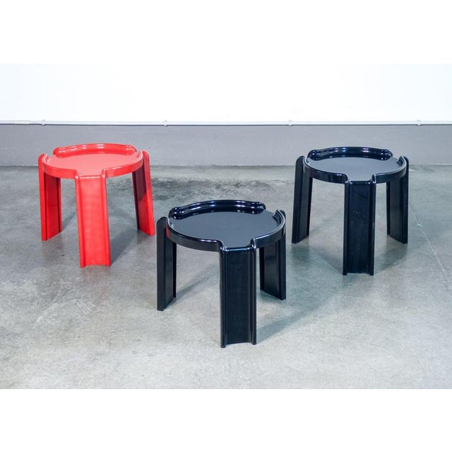 4905 Coffee Tables by Giotto Stoppino for Kartell, Set of 3 For Sale - Image 11 of 18