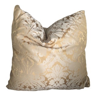 1980s Rodeo Home Gold Fabric Pillow For Sale