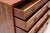 Vintage Regency Style Inlaid Yew Wood Chest of Drawers, 1960 For Sale - Image 10 of 11