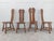Belgian Brutalist Chairs by De Puydt, 1960s, Set of 4 For Sale - Image 13 of 13