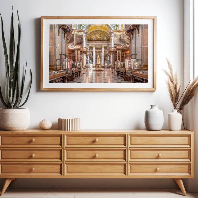 Baroque Vienna National Library Iii, Austria 40x60 For Sale - Image 3 of 6