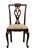 Late 20th Century Ethan Allen Georgian Court Collection Solid Cherry Traditional Chippendale Style Dining Side Chair 11-6420 For Sale - Image 5 of 10