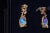 1960s 1960s The Stella: Arthur King Ear Pendants Set with Opal and Diamonds and Fancy Colored Diamonds, 2 Pieces For Sale - Image 5 of 6