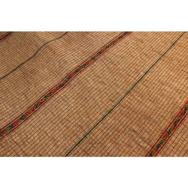 Tribal Tuareg Mat Rug - 8'9'' X 17'2'' Ft For Sale - Image 3 of 5