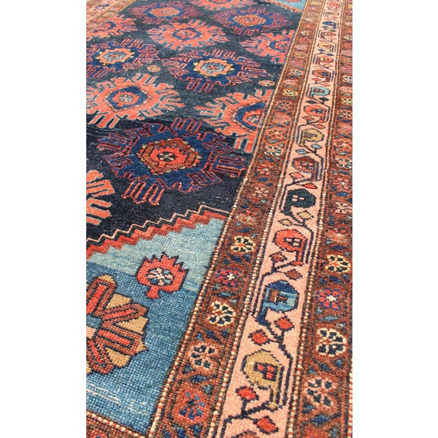 Antique Persian Malayer Carpet With Sub-Geometric Floral Design 3'3"x6'2" For Sale In Atlanta - Image 6 of 7