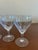 Mid 20th Century Vintage Josair Crystal Wine Glasses - Set of 4 For Sale - Image 5 of 10
