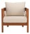 Owen Club Chair Set of 2, Natural/Taupe For Sale